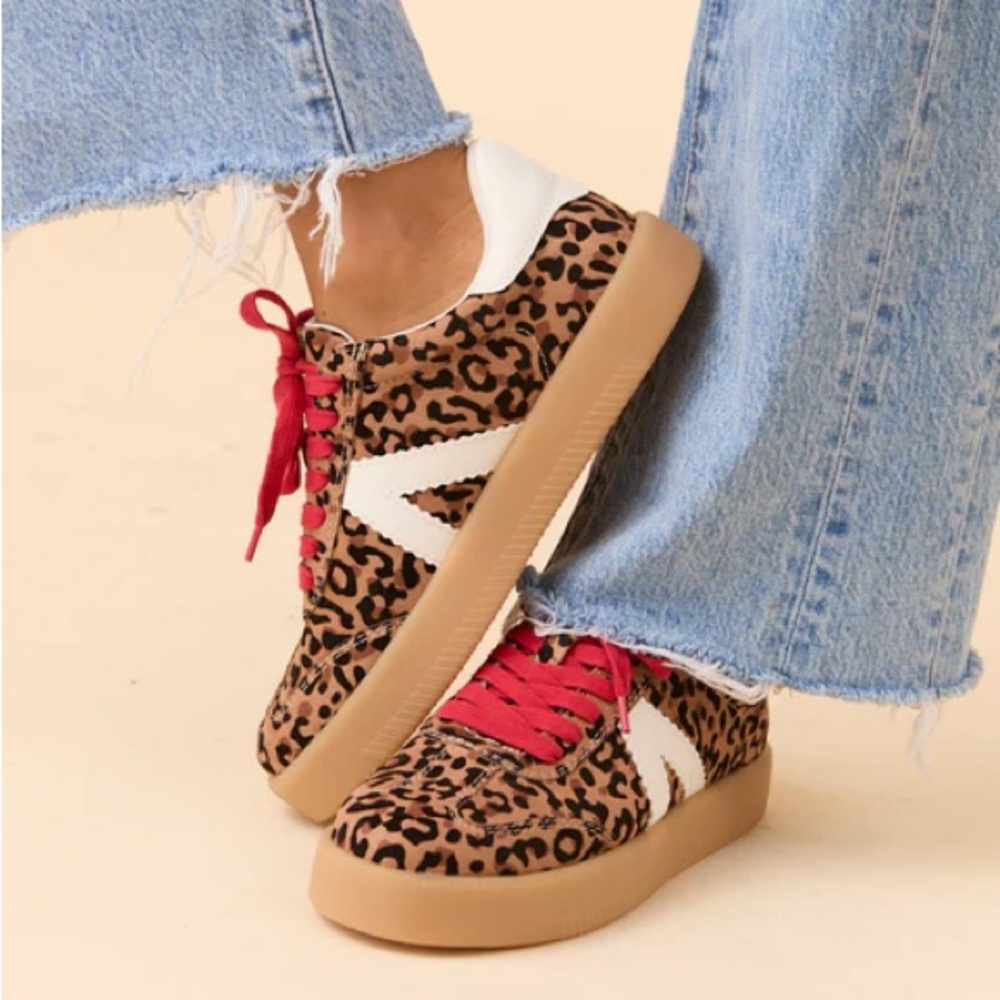 Brand New MIA AXEL SNEAKE Leopard Print Women's Sneakers 7.5